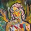 Keetah Original - Winged Surrender - Original Acrylic Painting