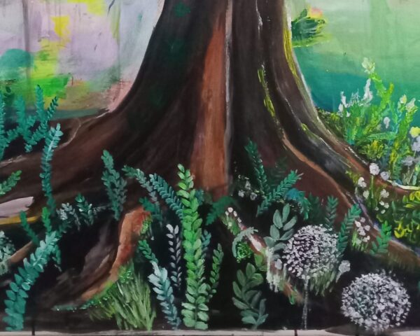 Where I rest - Original Fine Art by Keetah/Acrylic on Canvas/One-of-a-Kind Limited Edition